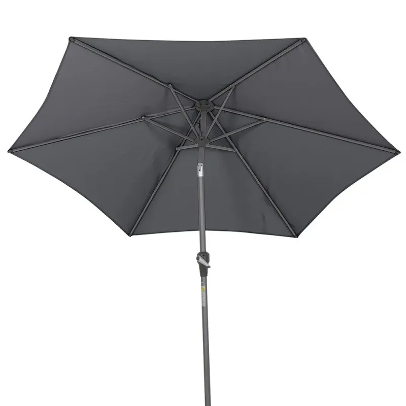 Siena Garden Avio Mittelstockschirm Ø 250 cm rund Begrenzte Freigabe