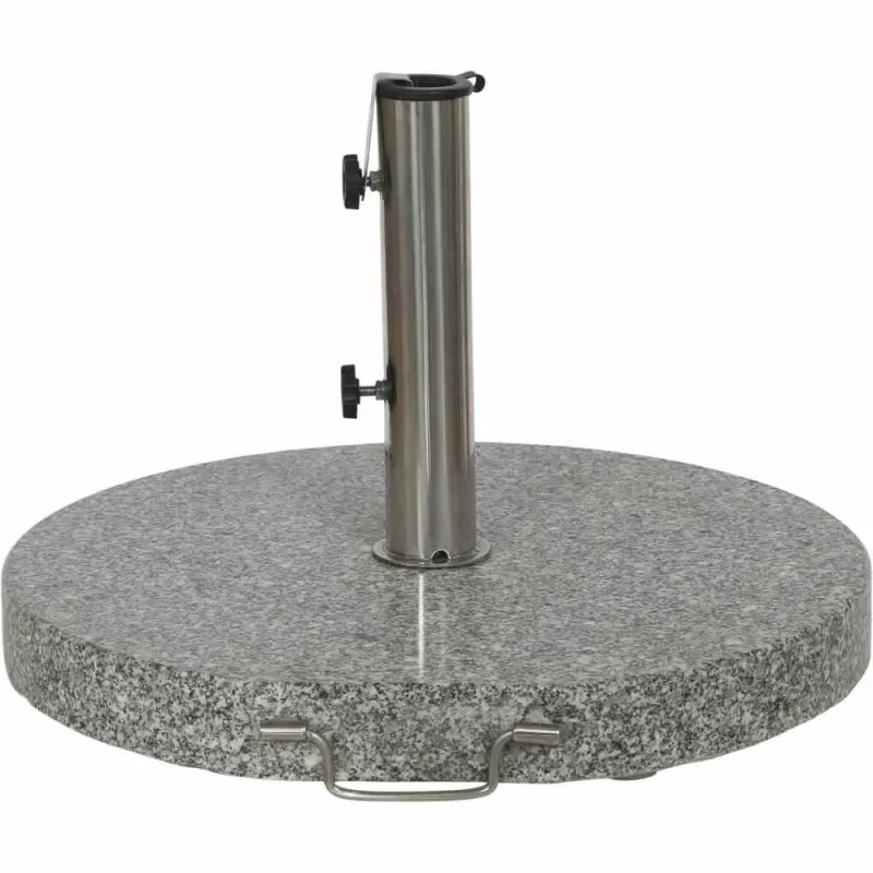 Siena Garden Schirmständer Granit 40 kg hellgrau Kostenloser Versand