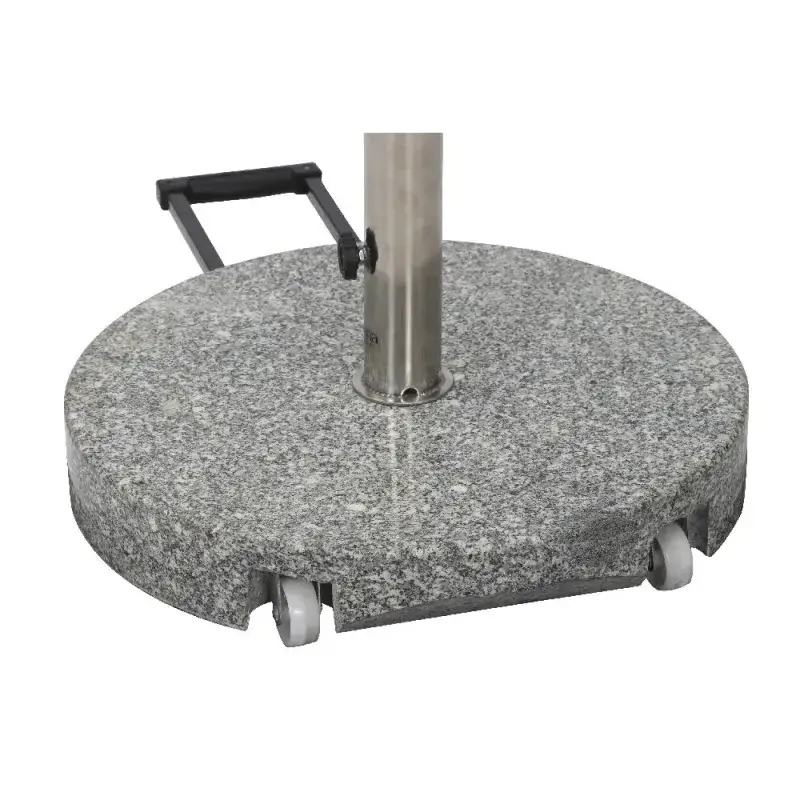 Siena Garden Schirmständer Granit 40 kg hellgrau Limitierter Zeitrabatt