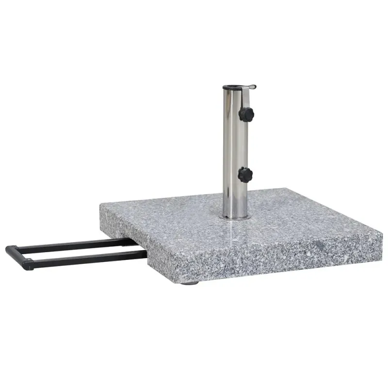 Siena Garden Schirmständer Granit 45 kg hellgrau Fabrik Onlineshop
