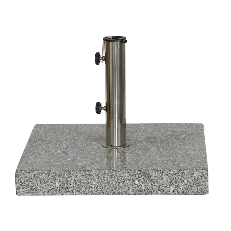 Siena Garden Schirmständer Granit 45 kg hellgrau Fabrik Onlineshop