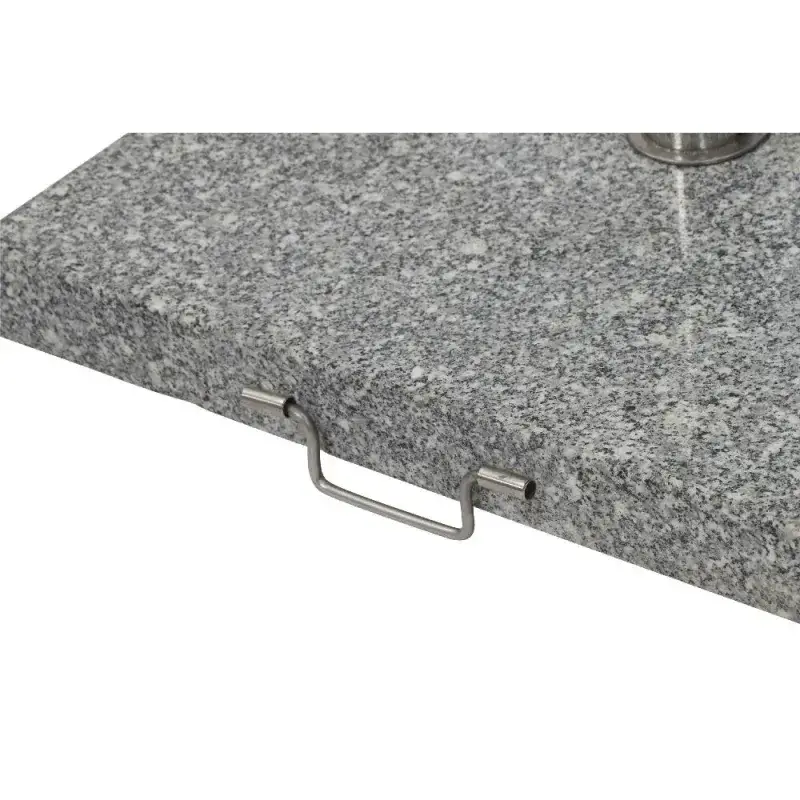 Siena Garden Schirmständer Granit 45 kg hellgrau Fabrikpreis