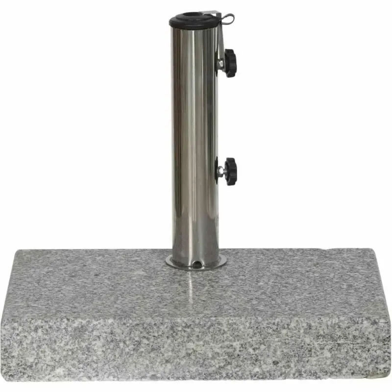 Siena Garden Schirmständer Granit 25 kg hellgrau Sonderangebot
