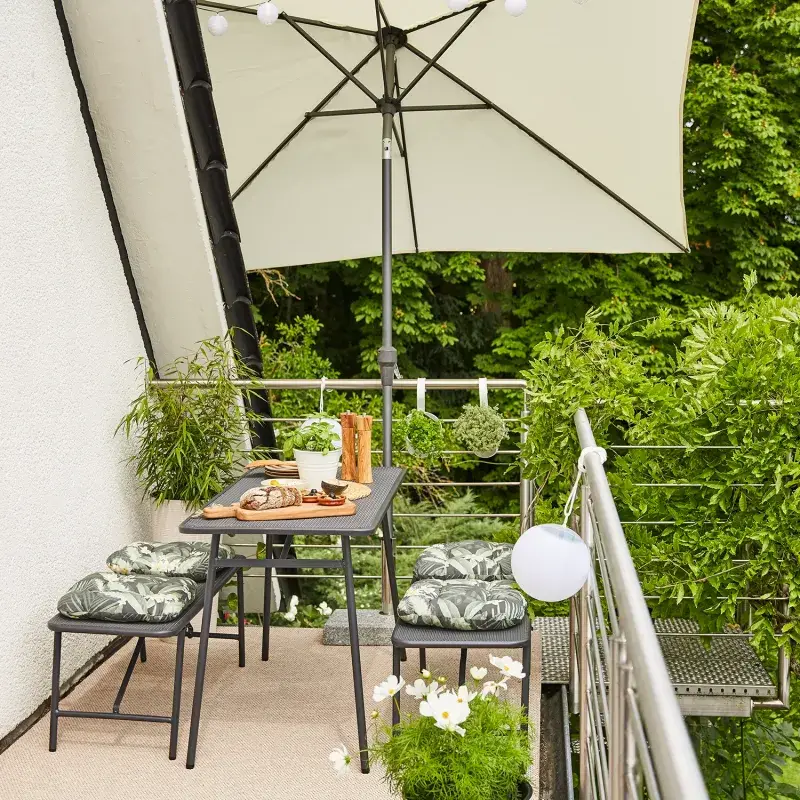 Siena Garden Schirmständer Granit 25 kg hellgrau Sonderangebot