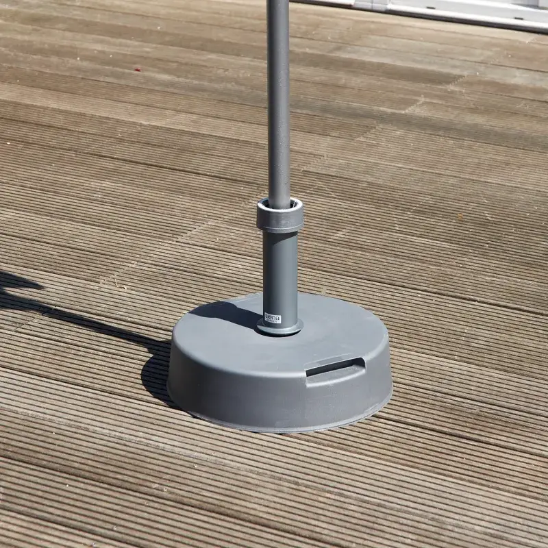 Siena Garden Schirmständer Kunststoff/Beton 30 kg anthrazit Begrenztes Angebot