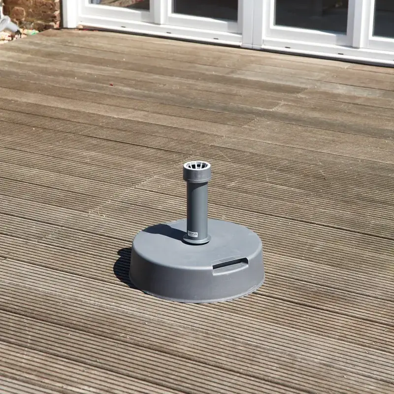 Siena Garden Schirmständer Kunststoff/Beton 30 kg anthrazit Begrenztes Angebot