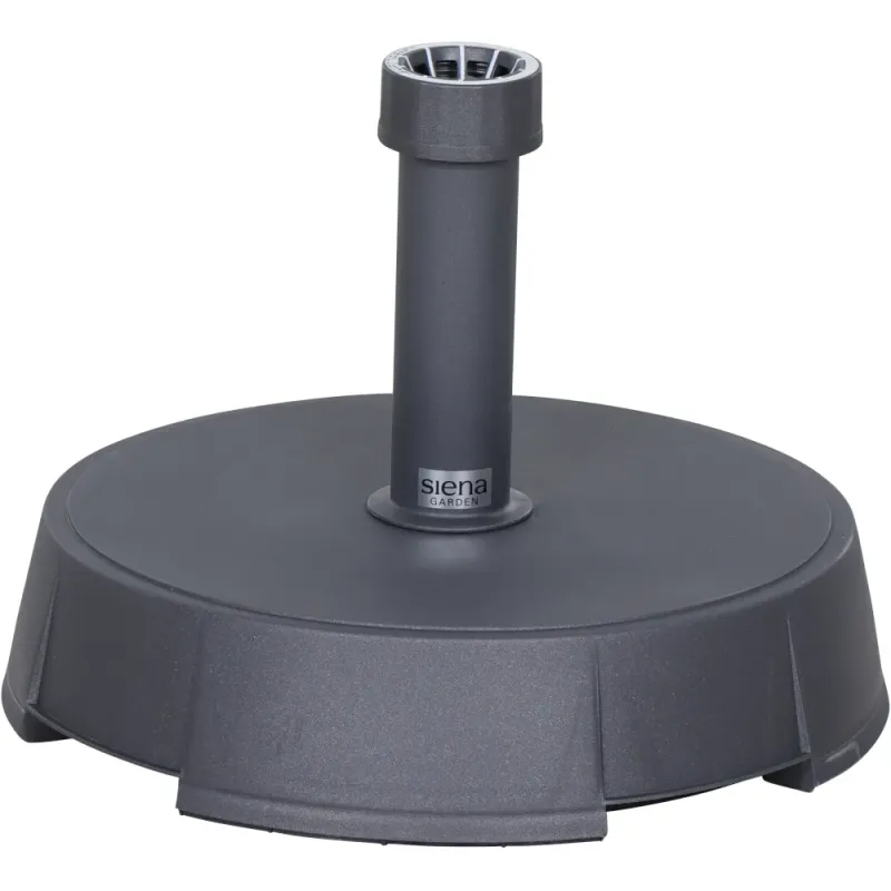 Siena Garden Schirmständer Kunststoff/Beton 30 kg anthrazit Begrenztes Angebot