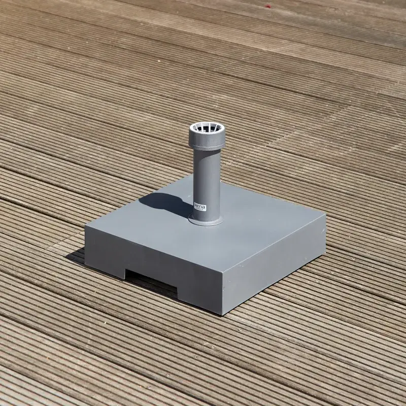 Siena Garden Schirmständer Kunststoff/Beton 40 kg anthrazit Online Shopping