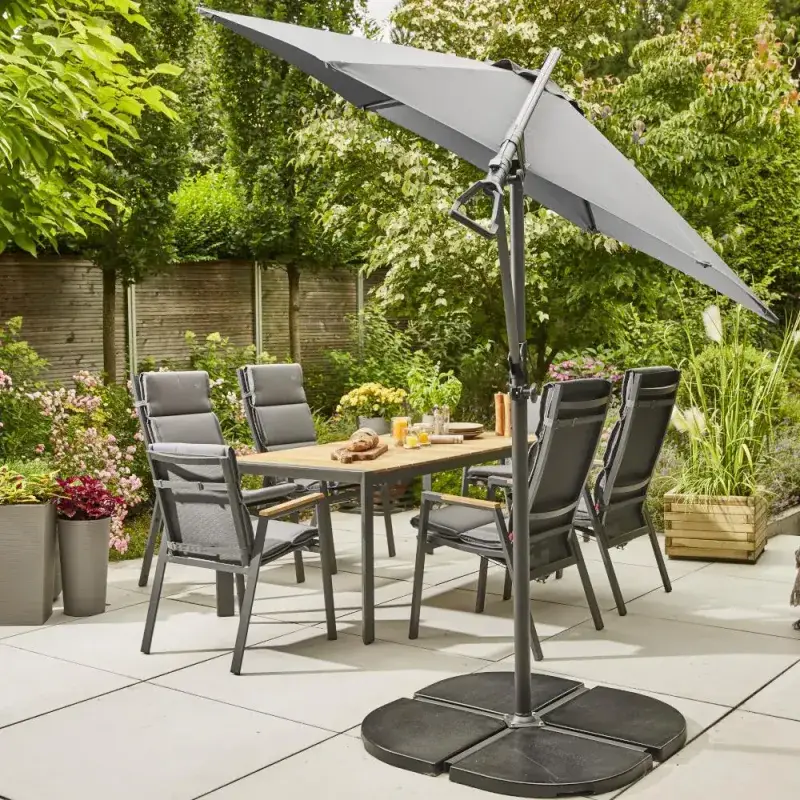 Siena Garden Bodenplatte Quadro light Beton Set 2x 18 kg Muttertagsangebot