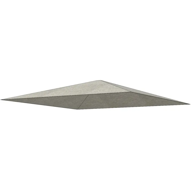 Siena Garden Schattenmanufaktur® Dachbezug-Set Comuna silber Sonderangebote