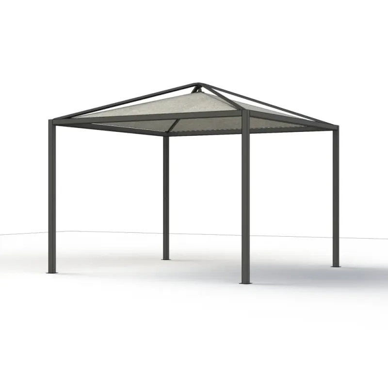 Siena Garden Schattenmanufaktur® Dachbezug-Set Comuna silber Sonderangebote