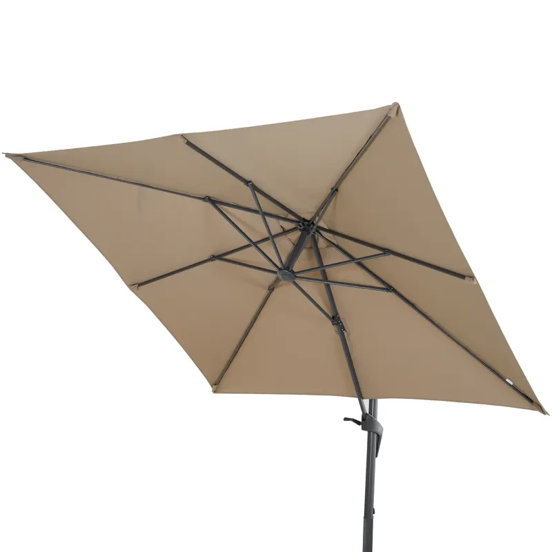 Siena Garden Vito Ampelschirm 250x250 cm eckig VIP-Rabatte