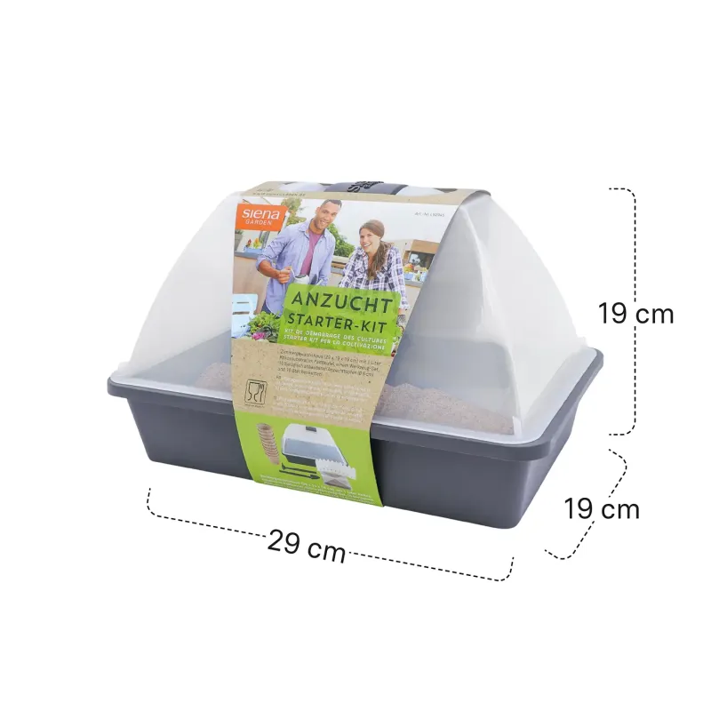 Siena Garden Anzucht Starter-KIT inkl. Quellsubstrat und Werkzeug Outlet