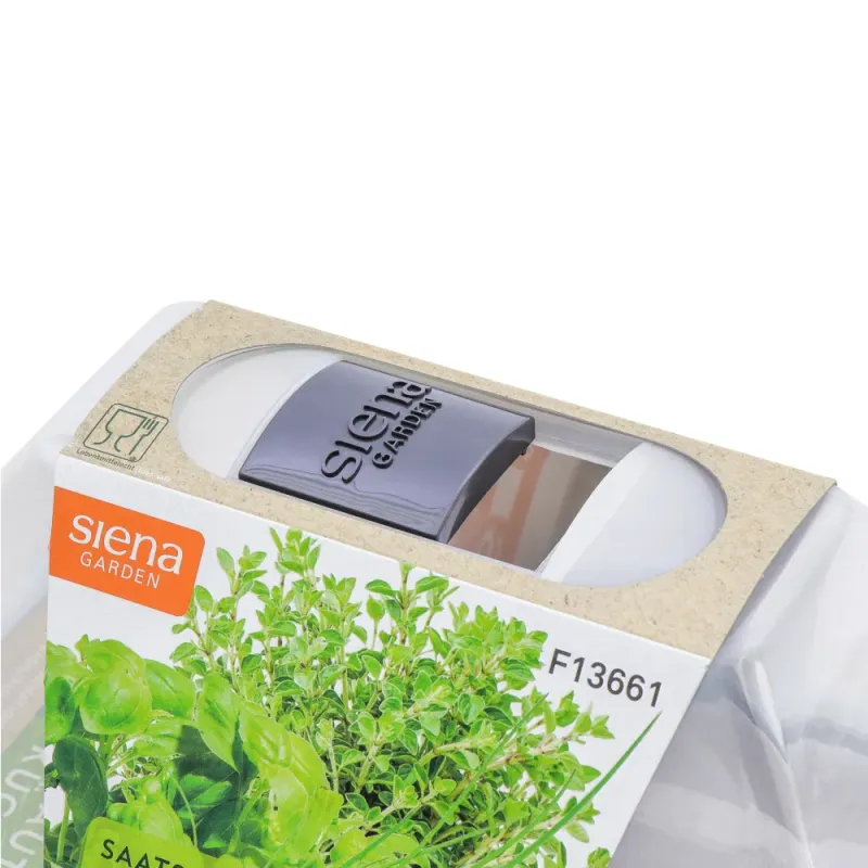 Siena Garden Zimmergewächshaus-Set "Kräutergarten" inkl. Saatgut Räumungsverkauf