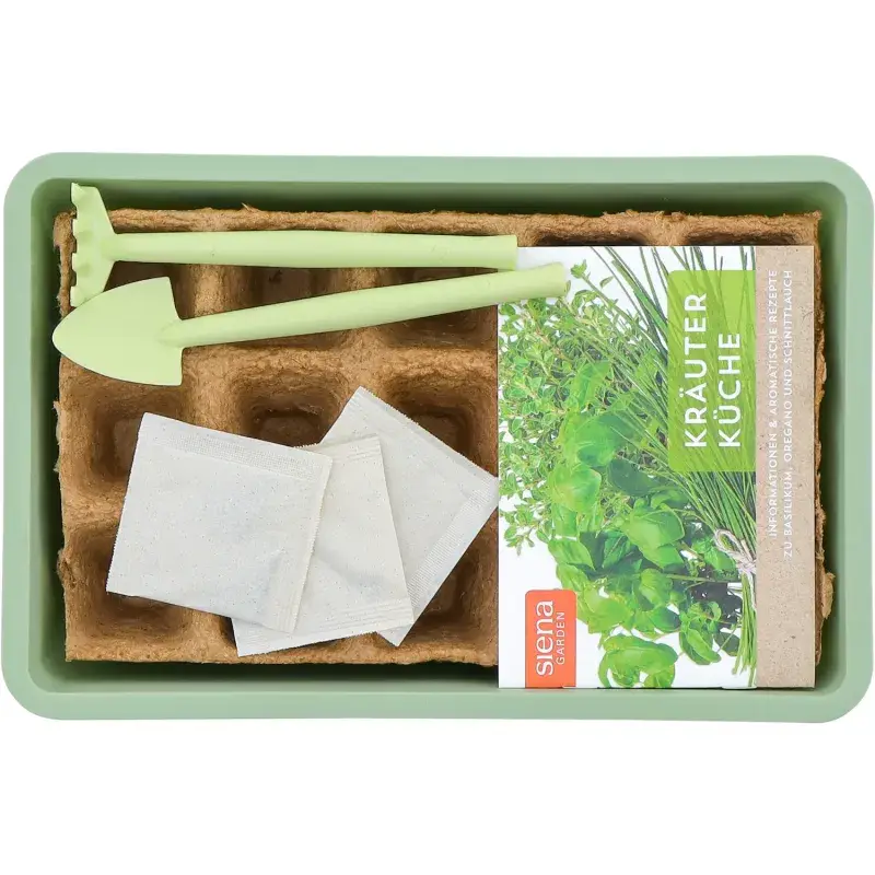 Siena Garden Zimmergewächshaus-Set "Kräutergarten" inkl. Saatgut Kauf eins, bekomm eins gratis