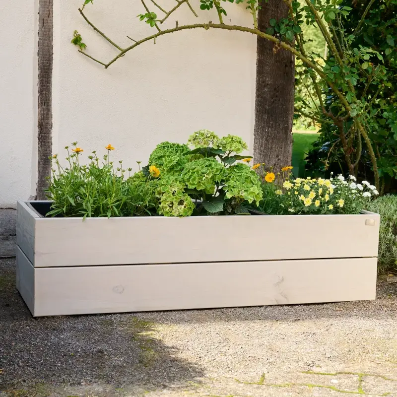 Siena Garden BEETBAR® easy¹ Hochbeet Kiefernholz FSC® 100% grau Nur für heute