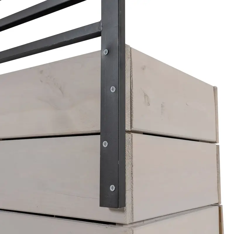 Siena Garden BEETBAR® Rankgitter Metall schwarz Vierteljährliche Förderung
