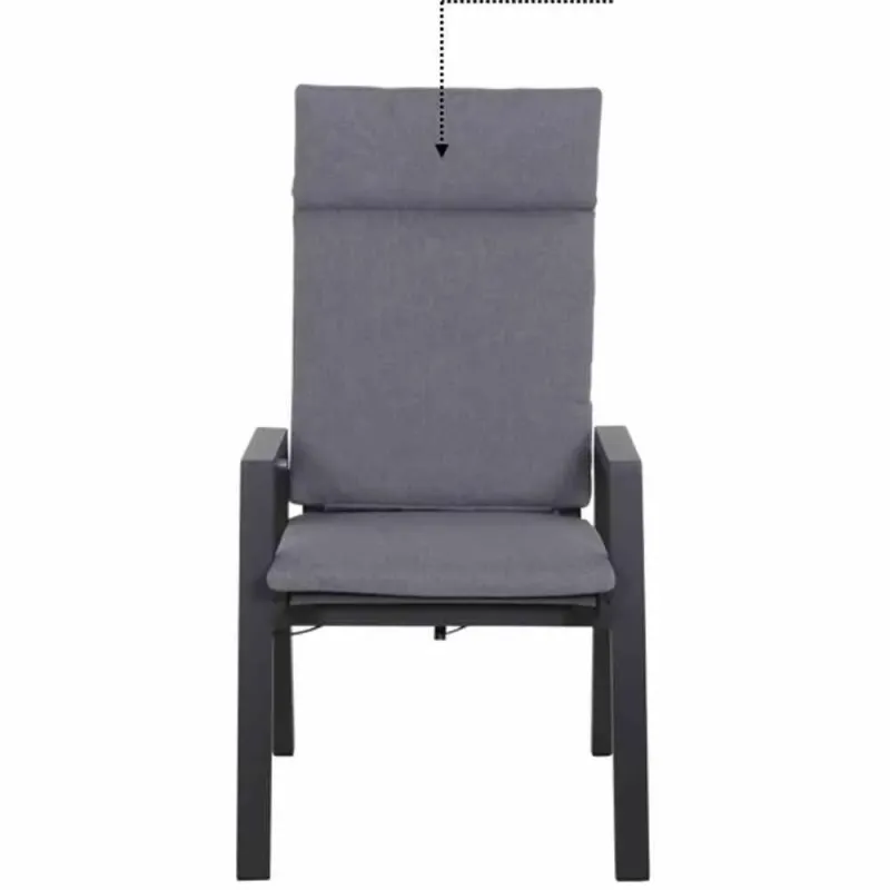 Siena Garden Auflage anthrazit zu Valencia Dining Move Sessel Angebote