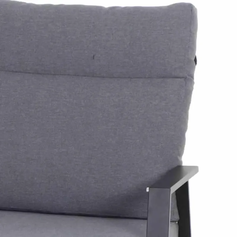 Siena Garden Auflage anthrazit zu Valencia Lounge Sessel im Angebot