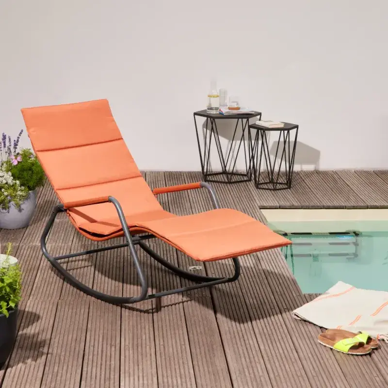 Siena Garden Aliano Schaukelliege RANOTEX® red Exklusive Angebote