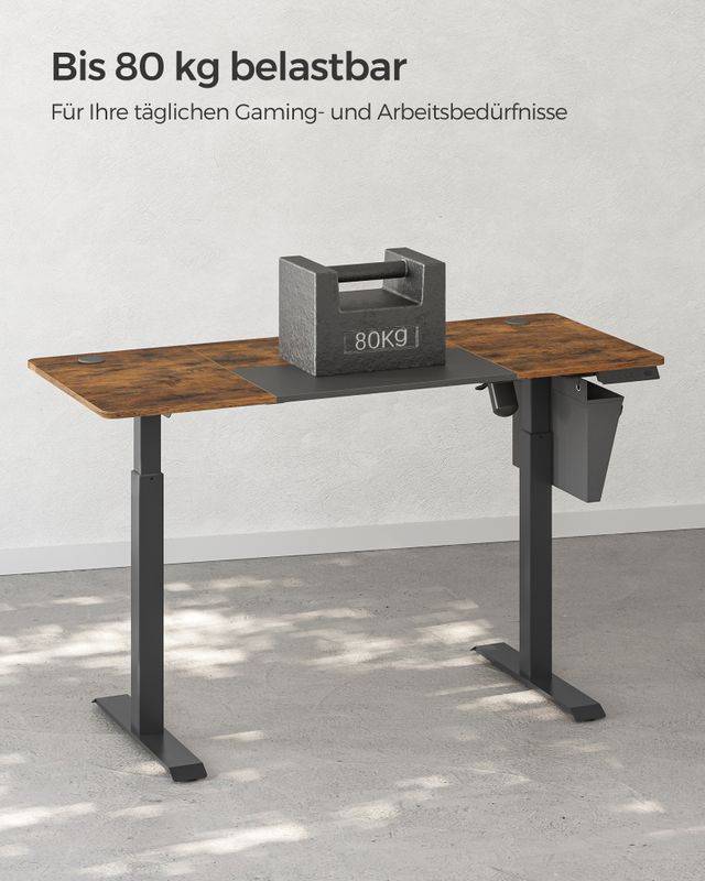Songmics SONGMICS Höhenverstellbarer Schreibtisch mit Memory-Funktion Große Rabatte