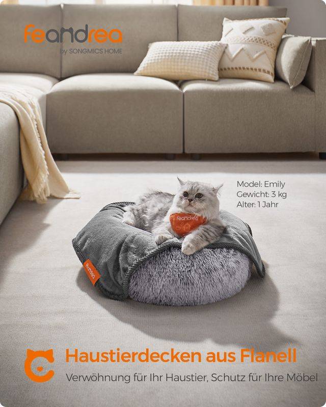 Songmics Feandrea Hundedecke 3er Set XS waschbar schiefergrau Letzte 2 Tage