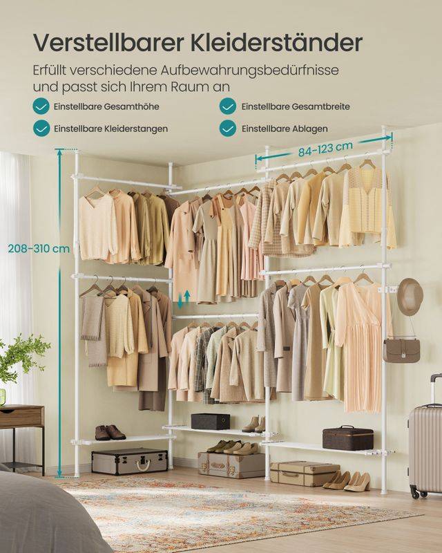 Songmics SONGMICS Kleiderständer deckenhoch Angebote