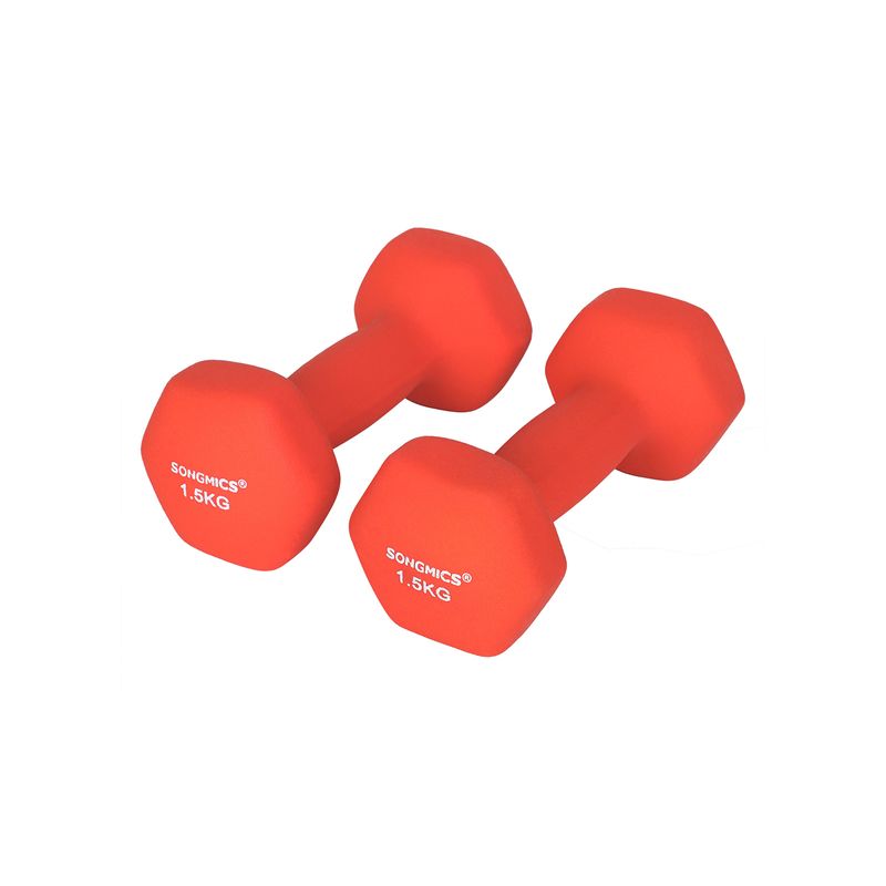 Songmics SONGMICS Hanteln Hexagon für Zuhause mit Neopren-Beschichtung Sonderangebot