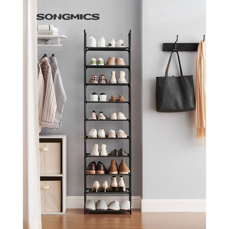Songmics SONGMICS Schuhregal mit 10 Ebenen Begrenztes Angebot