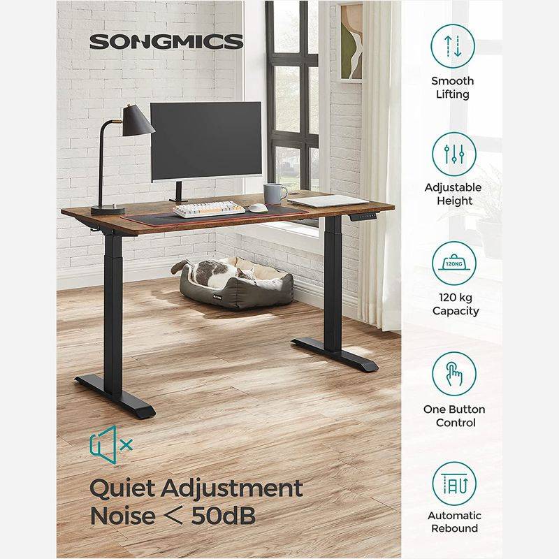 Songmics SONGMICS Elektrisch höhenverstellbarer Schreibtisch mit Doppelmotor Cyber Monday
