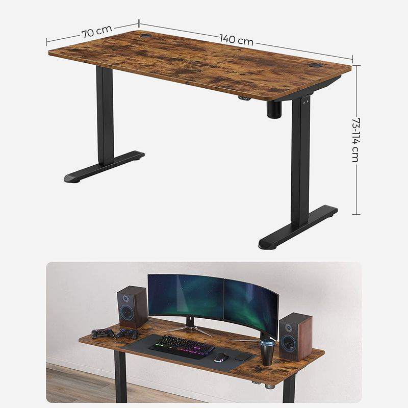 Songmics SONGMICS Elektrisch höhenverstellbarer Schreibtisch Blitzangebot