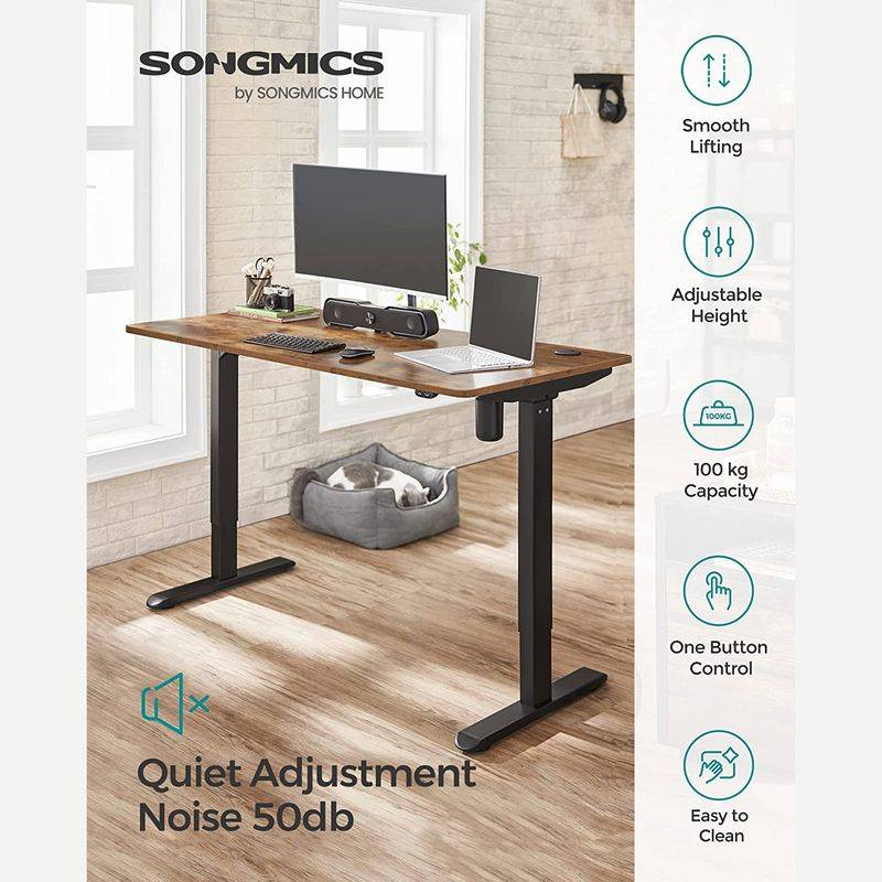 Songmics SONGMICS Elektrisch höhenverstellbarer Schreibtisch Blitzangebot
