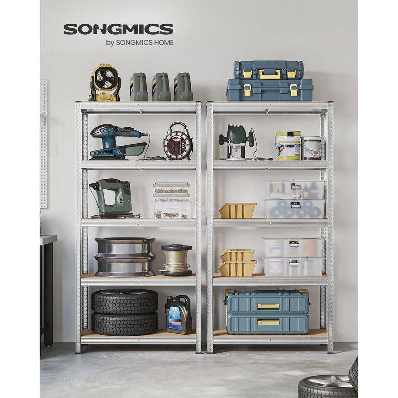 Songmics SONGMICS Lagerregal mit 5 verstellbaren Ablagen Tiefpreis