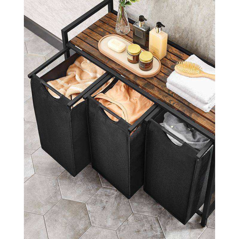 Songmics VASAGLE Wäschesammler mit Ablage Wochenangebot
