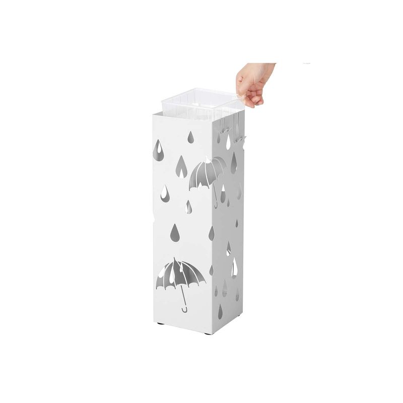 Songmics SONGMICS Regenschirmständer aus Metall mit Haken Letzter Tag
