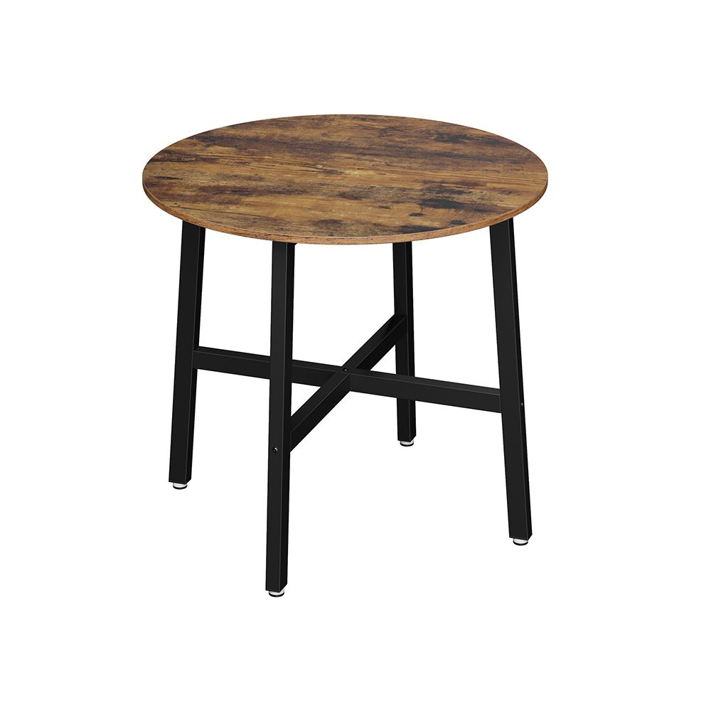 Songmics VASAGLE Runder Küchentisch 80 x 75 cm