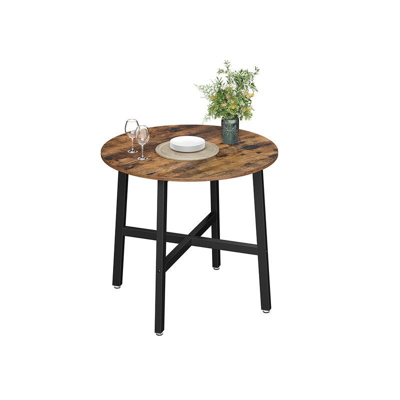 Songmics VASAGLE Runder Küchentisch 80 x 75 cm Sonderangebot der Fabrik