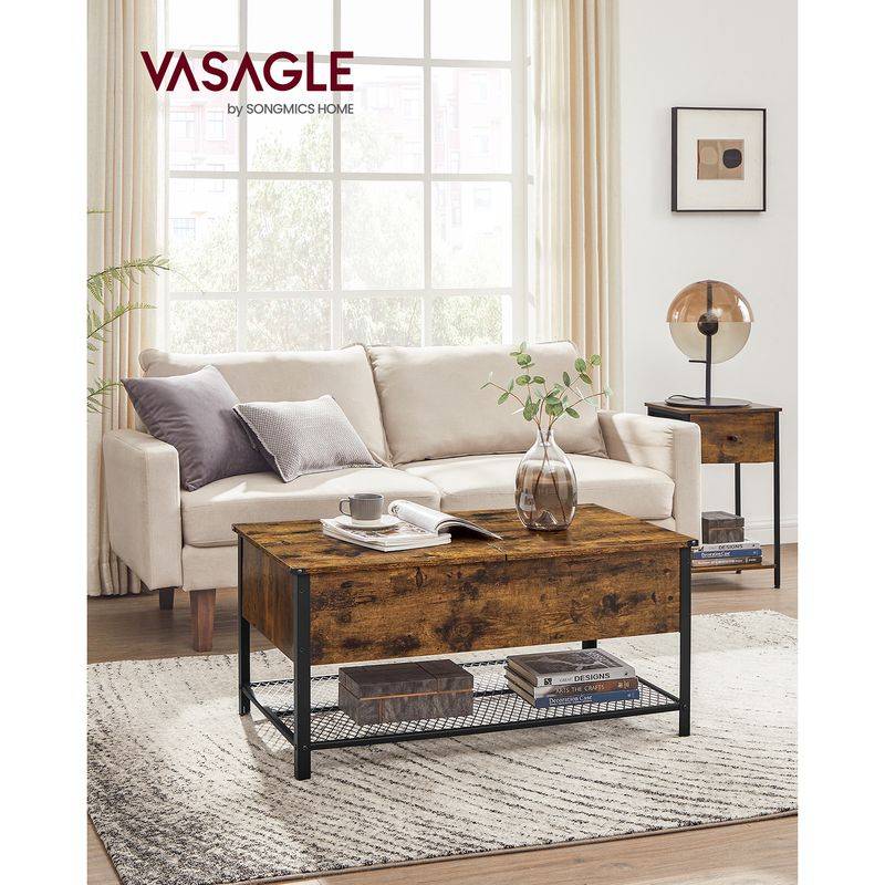 Songmics VASAGLE Couchtisch mit klappbarer Platte Super Rabatt