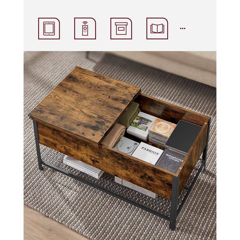 Songmics VASAGLE Couchtisch mit klappbarer Platte Super Rabatt