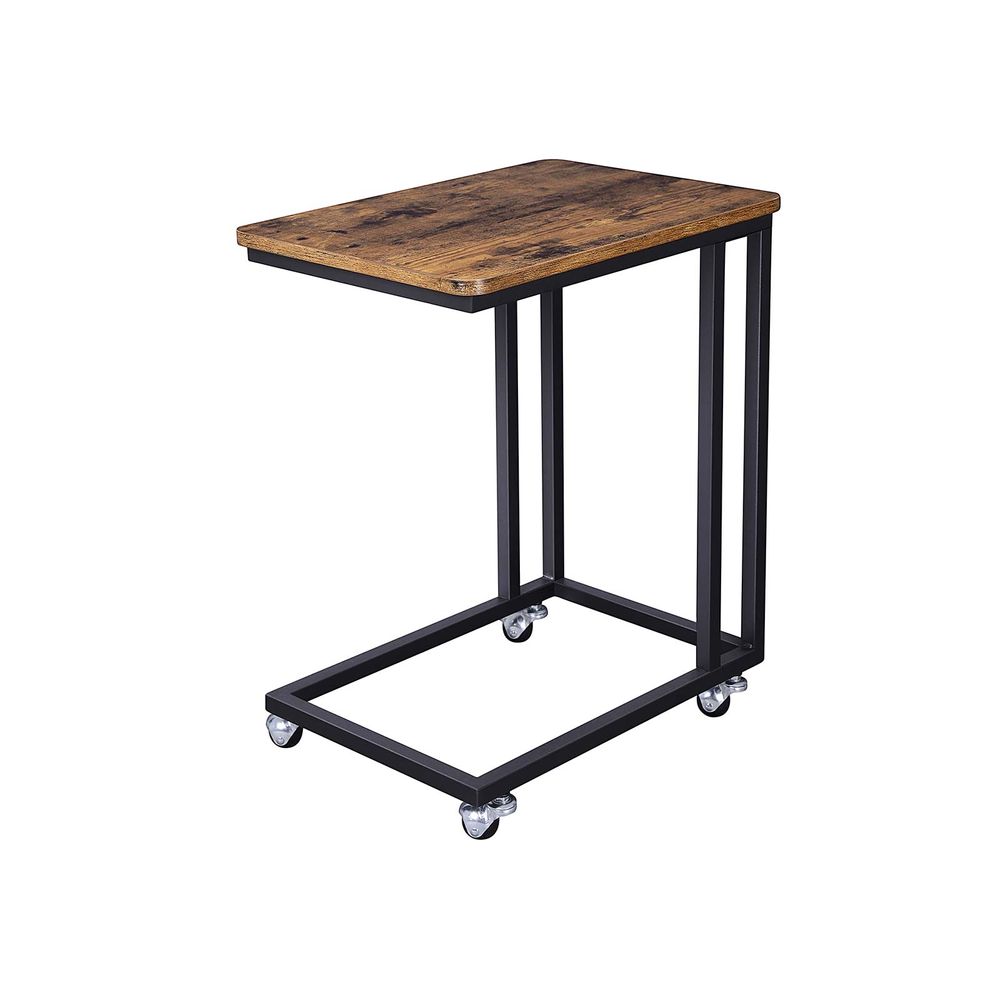 Songmics VASAGLE Industrie-Design Serviertisch auf Rollen