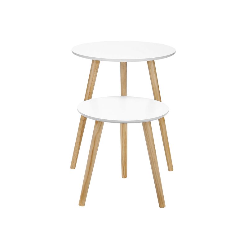 Songmics SONGMICS 2er-Set skandinavische Couchtische Fabrik Onlineshop