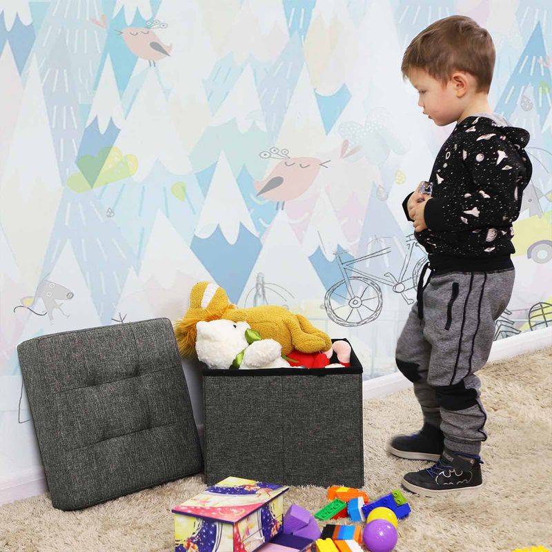 Songmics SONGMICS Sitzhocker mit Deckel und Stauraum Flash Sale