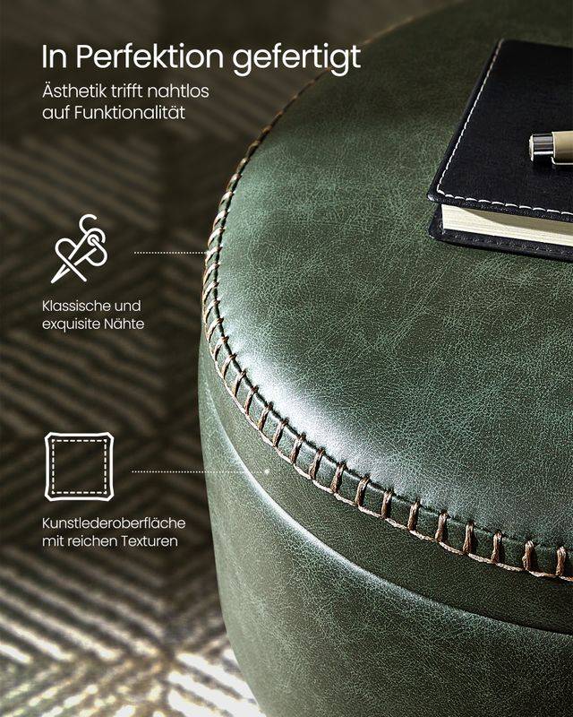 Songmics VASAGLE EKHO Kollektion - Sitzhocker mit Stauraum modern Online Shopping