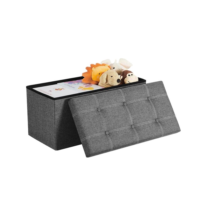 Songmics SONGMICS Faltbare Sitzbank mit 80 L Fassungsvermögen Osterangebot