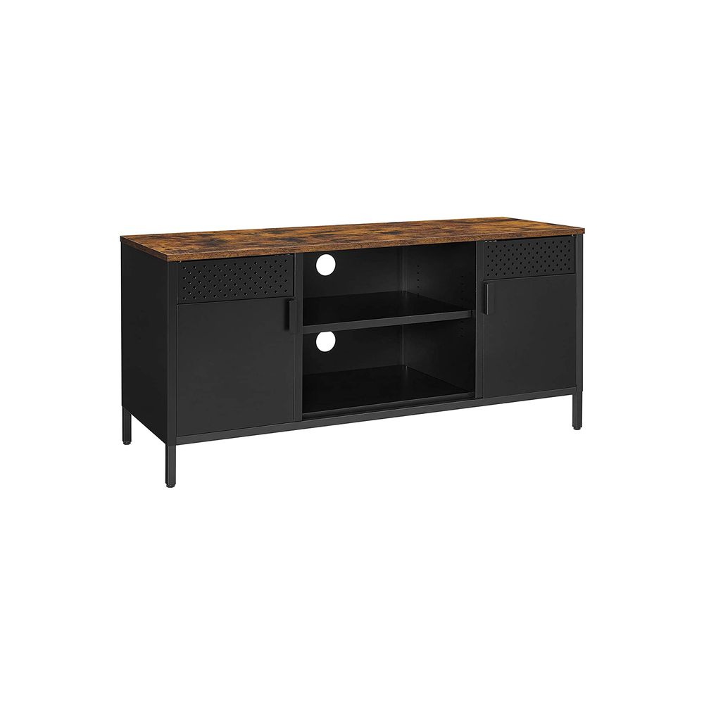 Songmics SONGMICS TV-Schrank mit Türen und Ablagen