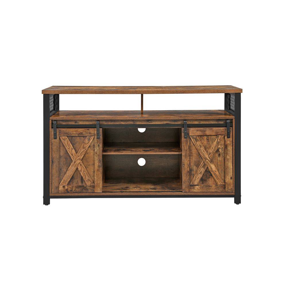 Songmics VASAGLE TV-Schrank vintagebraun-schwarz