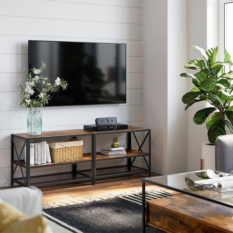 Songmics VASAGLE TV-Schrank für Fernseher bis zu 60 Zoll Neueste Mode