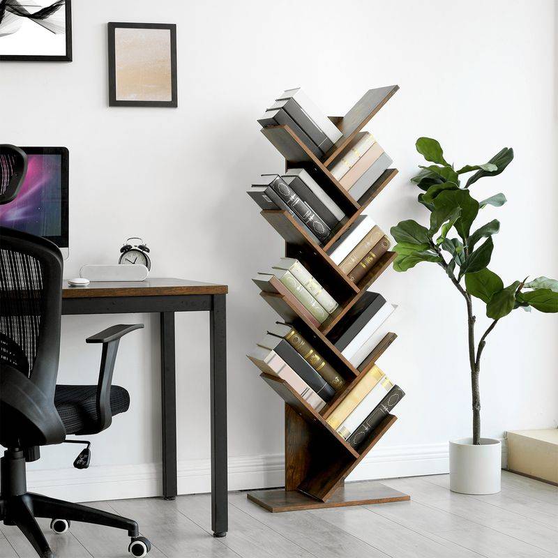 Songmics VASAGLE Bücherregal mit 8 Ebenen VIP-Rabatte
