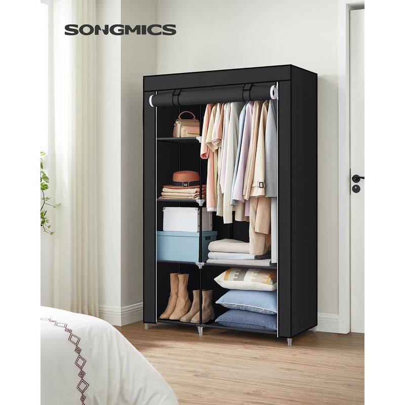 Songmics SONGMICS Kleiderschrank mit offenen Ablagen Limitierter Zeitrabatt