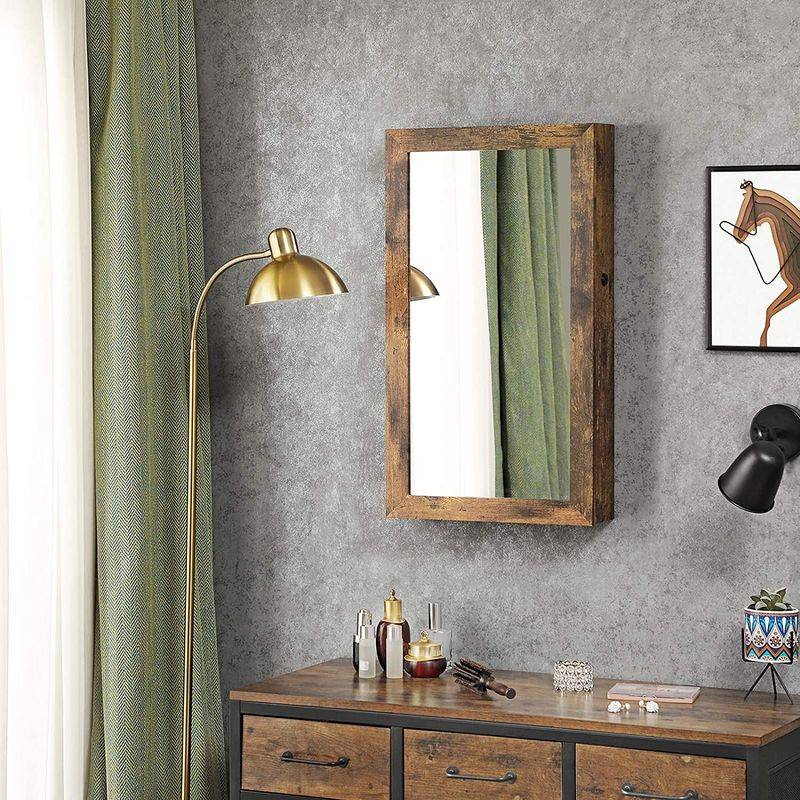 Songmics SONGMICS Hängender Schmuckschrank Vintagebraun Exklusivangebot